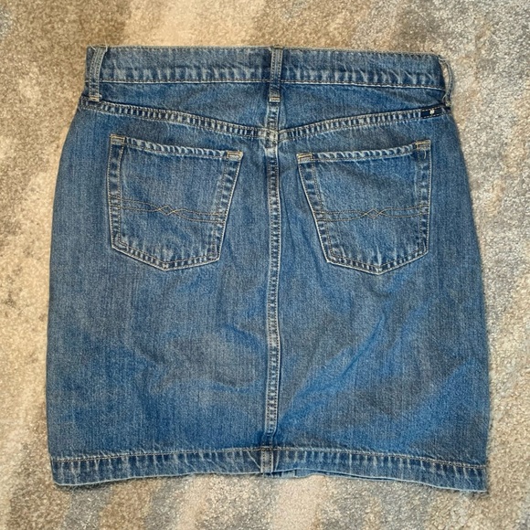 Lucky Brand Denim Button Up Mini Skirt - Picture 5 of 5